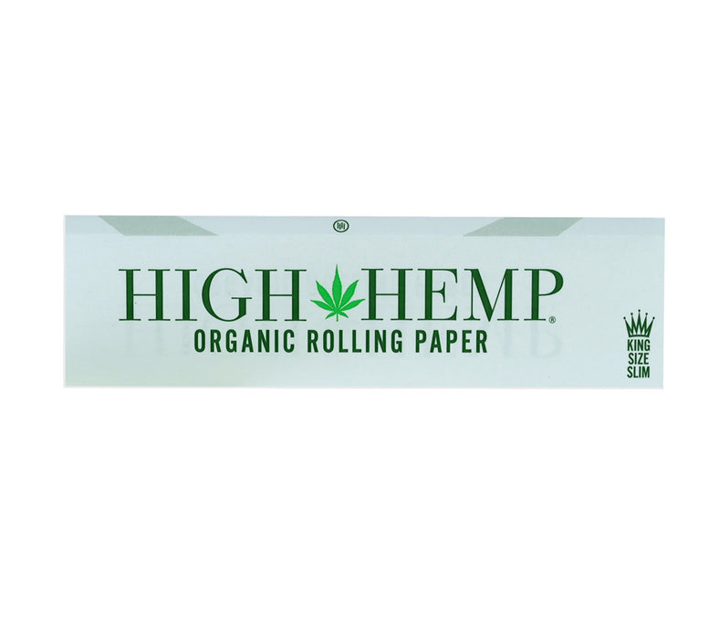 High Hemp Organic King Size Slim Rolling Papers