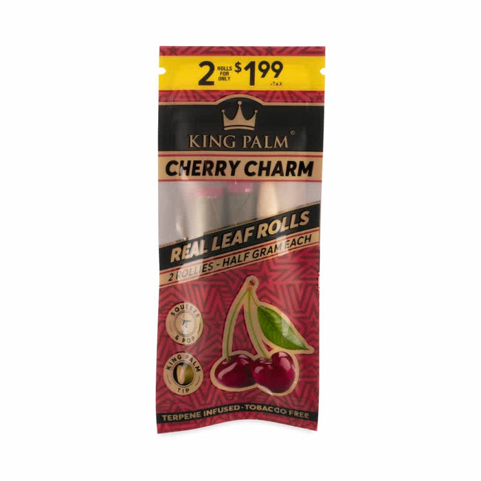 King Palm Rollies 2ct - Cherry Charm