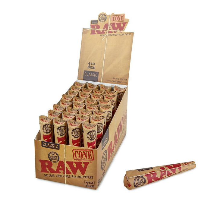 RAW Classic Cones 1 1/4 - 6ct