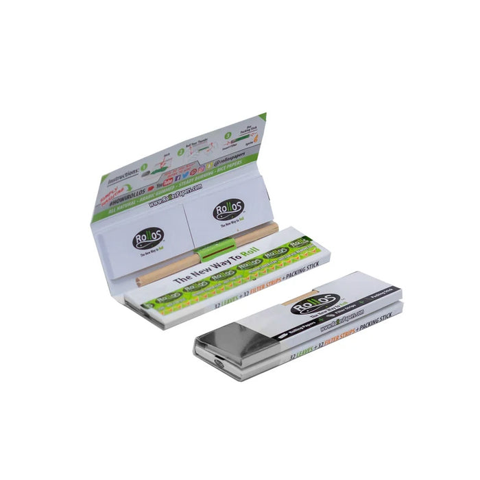 Rollos Silver Single Wide Rolling Papers